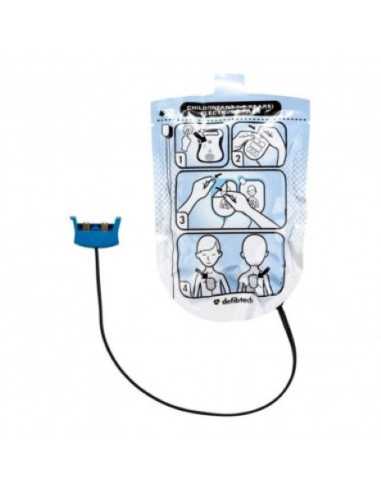 embalagem de Elétrodos Pediátricos Defibtech Lifeline DDP-200P