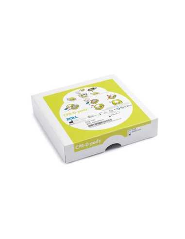 caixa dos Elétrodos Adulto CPR-D padz 8900-0800-01 da ZOLL