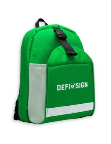 Mochila Universal para Disfibrilador AED-Backpack-Green na diagonal