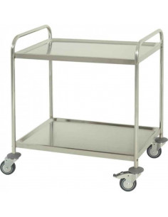 Carro Multiusos 2 Prateleiras em Inox H292 da Hidemar
