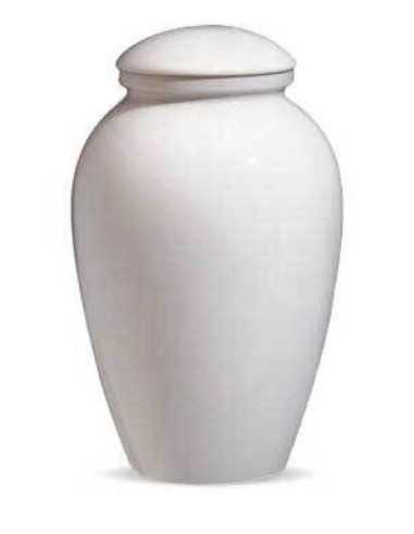 Urna de Porcelana Neutra CEAU201