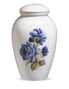 Urna de Porcelana (Rosa Azul) CEAU202