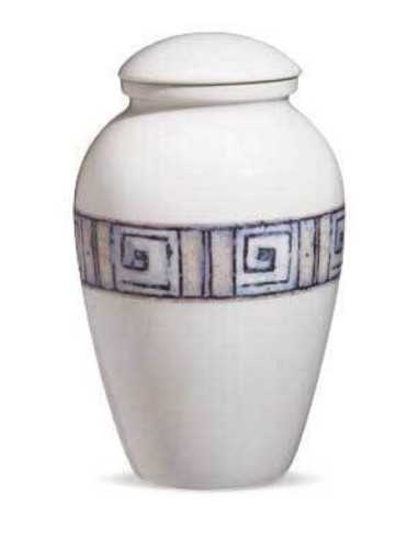 Urna de Porcelana (Moldura) CEAU203