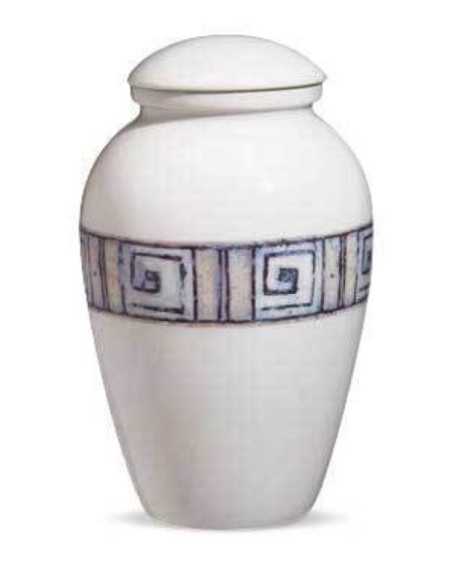 Urna de Porcelana (Moldura) CEAU203