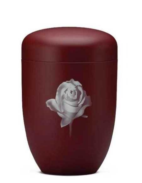 Urna em Aço Vermelho (Rosa) CEAU565