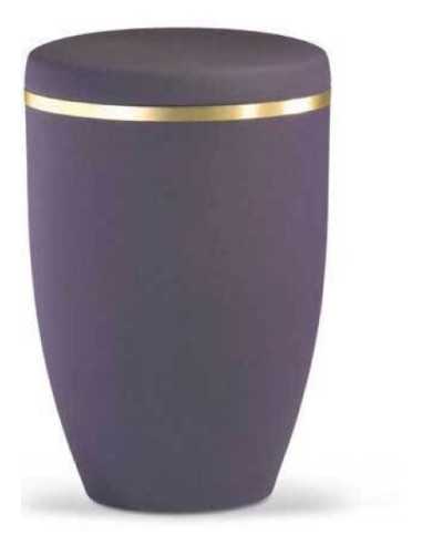Urna em Aço Roxo CEAU567