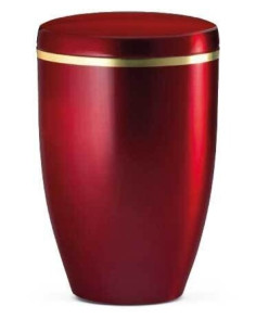 Urna em Aço Vermelho
