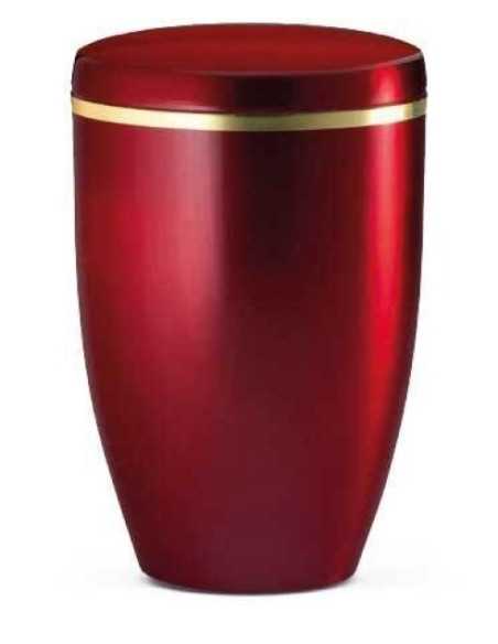 Urna em Aço Vermelho
