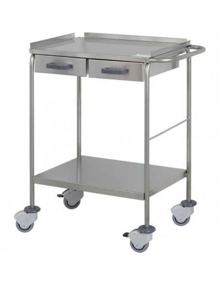 Carrinho Transporte 2 Gavetas em inox H216 da Hidemar