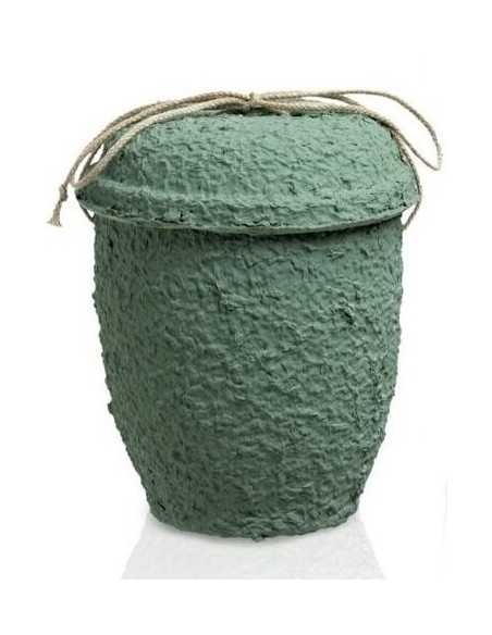 Urna Biodegradável Verde CEAU105