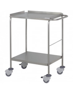 Carro Médico em Inox H214 da hidemar