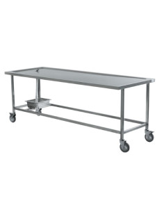 Mesa Preparação com Rodas CEATA02