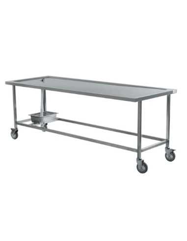 Mesa Preparação com Rodas CEATA02