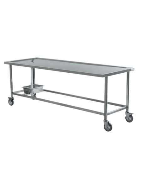Mesa Preparação com Rodas CEATA02