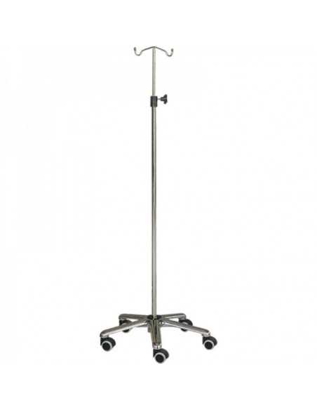 Suporte Soro 2 Ganchos Base em aluminio H165 da Hidemar