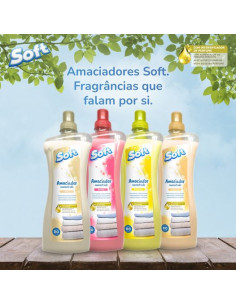 SOFT Amaciador Floral 80 Doses - 1,5L 26.004-1 2