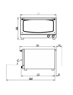 Forno Profissional de Convecção HP-364 2