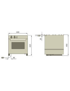 Forno de Convecção HC-60 da Edenox 2