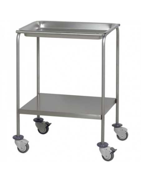 Mesa Auxiliar em Inox com Bandeja H19 da Hidemar