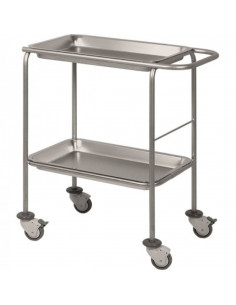 Carro Curativos em Inox H17 da Hidemar
