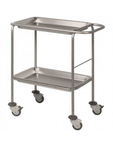 Carro Curativos em Inox H17 da Hidemar