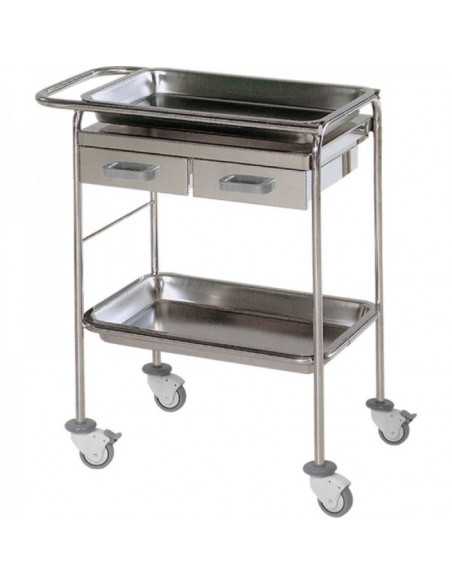 Carrinho de Curativos Inox H16 da Hidemar