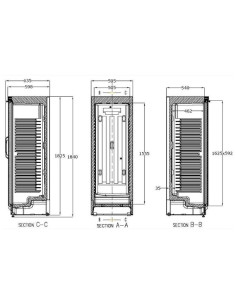 Armário Refrigerado Expositor Bebidas APE-451-C Black 2