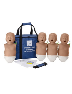 Manequins Bebé Prestan Ultralite (4 unidades cor escura) PP-IULM-400M-DS