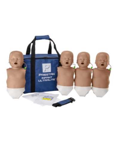 Manequins Bebé Prestan Ultralite (4 unidades cor escura) PP-IULM-400M-DS