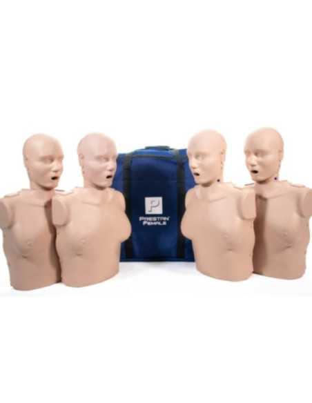Torsos Femininos Prestan (4 unidades cor clara) PP-AFM-400M-MS