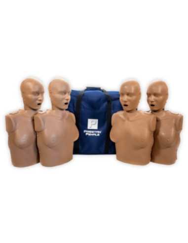 Torsos Femininos Prestan (4 unidades cor escura) PP-AFM-400M-DS