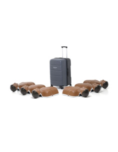 Manequins Empilháveis Little Anne (6 unidades cor escura) 135-01250 conjunto