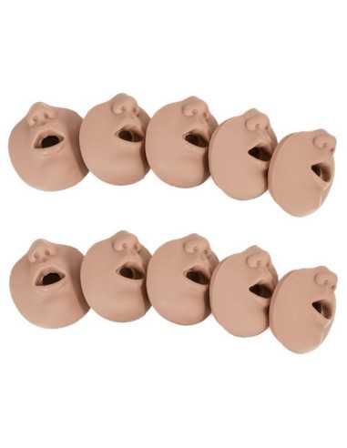 conjunto Máscaras Faciais Ambu Junior (Nariz e Boca 10 unidades) 100-2082U