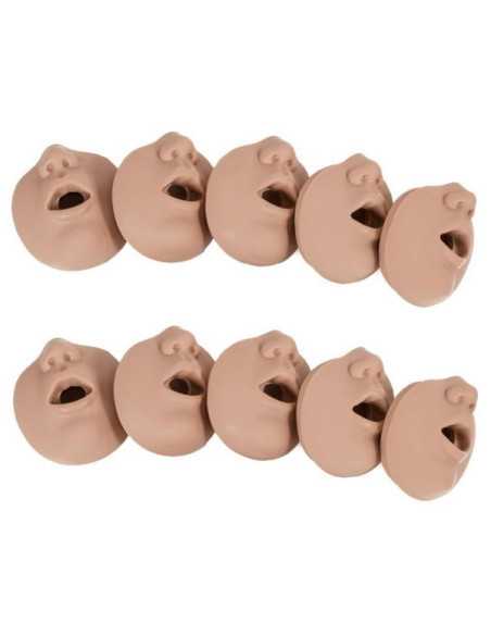 conjunto Máscaras Faciais Ambu Junior (Nariz e Boca 10 unidades) 100-2082U conjunto Máscaras Faciais Ambu Junior (Nariz e Boca 10 unidades) 100-2082U
