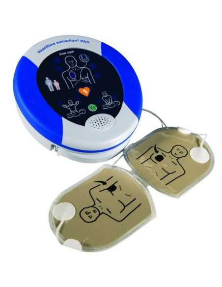 Desfibrilador SemiAutomatico Samaritan PAD350P DA-SAM350 com eletródos Desfibrilador SemiAutomatico Samaritan PAD350P DA-SAM350 com eletródos