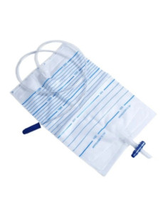 Sacos Urina Esterilizados com Torneira T - 2L - 10 unidades