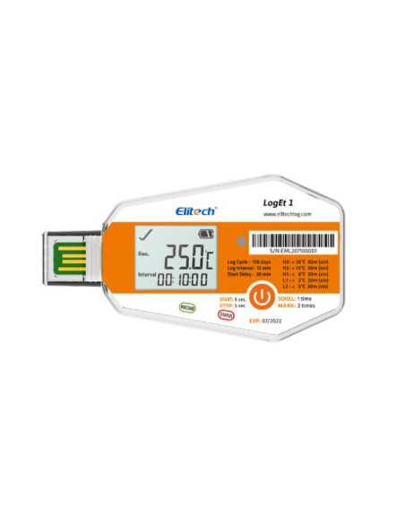 Sensor Temperatura Elitech LogEt1