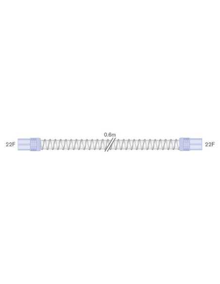 Tubo Smoothbore 22F-22F 60cm (40 unidades)