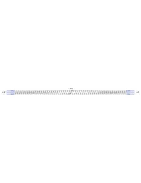 Tubo Smoothbore 22F-22F 180cm Estéril