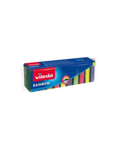 Esfregão Esponja Vileda Rainbow (10 unidades)